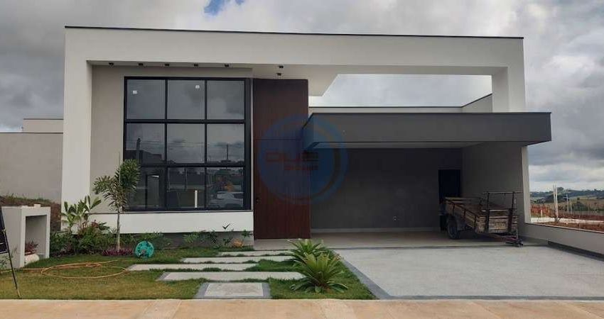 Casa de Alto Padrão em Condomínio - 3 Quartos, 3 Suítes, 2 Salas, 4 Banheiros, 4 Vagas - Indaiatuba-SP, Jardim Res. Dona Maria Candida - 191m²