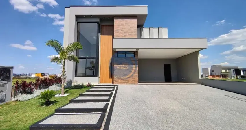 Casa de luxo em condomínio: 3 quartos, 3 suítes, 2 salas, 5 banheiros, 4 vagas de garagem em indaiatuba-sp, jardim residencial dona maria candida - 189m².