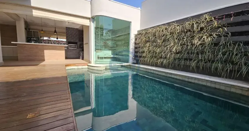 Sobrado alto padrão no condomínio villa romana, 350 m², 3 suítes, escritório, piscina e área gourmet