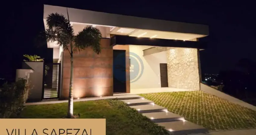 Espetacular casa em condomínio de luxo na vila inglesa, indaiatuba-sp: 3 quartos, 3 suítes, 2 salas, 5 banheiros, 4 vagas, 198m²!