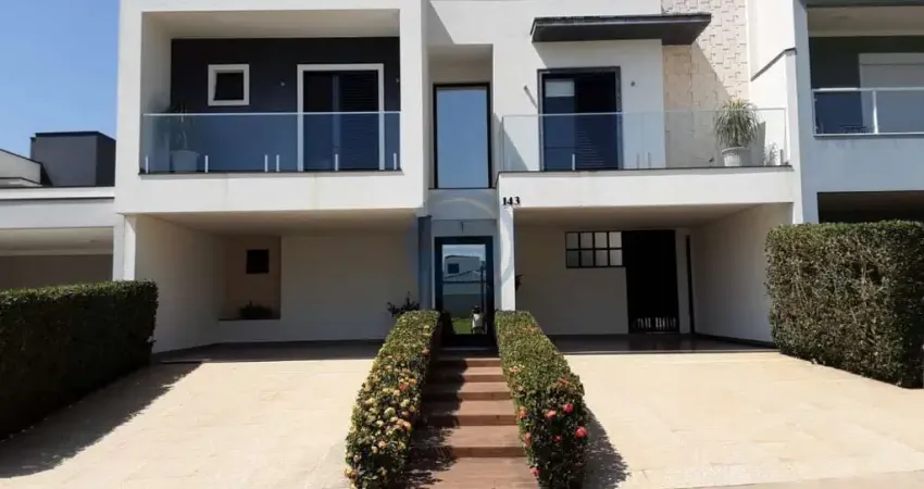 Casa de luxo em condomínio: 3 quartos, 3 suítes, 2 salas, 5 banheiros, 4 vagas na cidade de indaiatuba-sp.