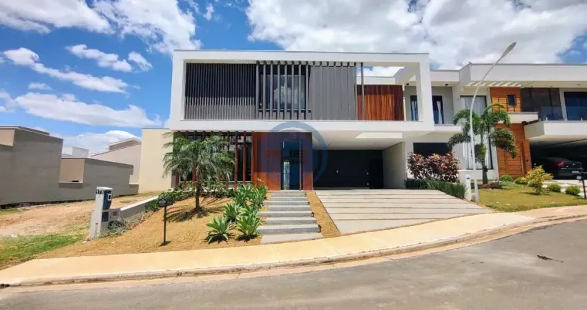 Casa de luxo em condomínio no jd. residencial maria dulce, indaiatuba-sp: 4 quartos, 4 suítes, 2 salas, 6 banheiros e 4 vagas.