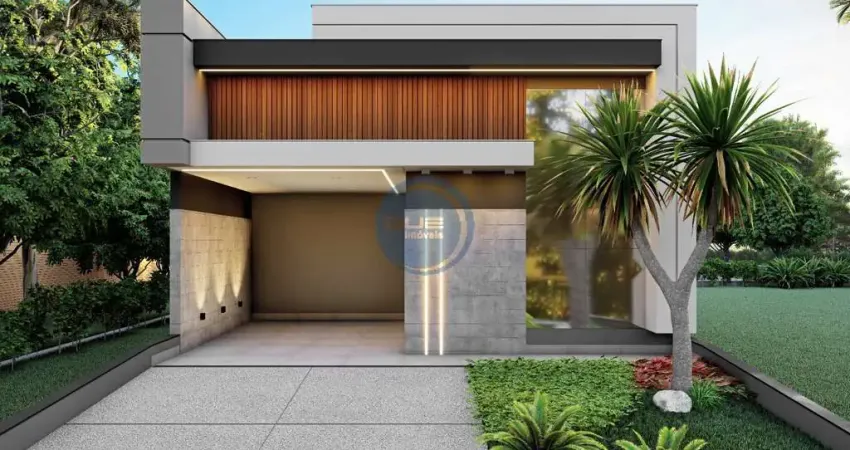 Casa térrea de alto padrão no gran reserve em indaiatuba com 3 dormitórios, suíte com closet e área gourmet