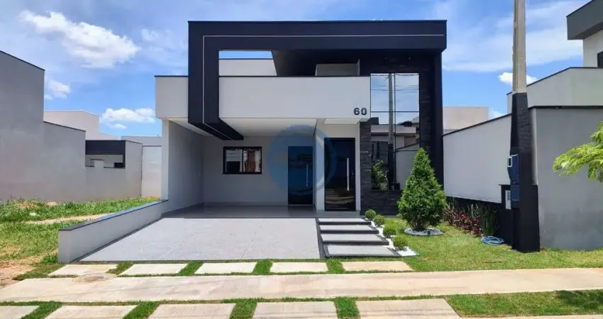 Imperdível casa em condomínio à venda em indaiatuba-sp, no bairro park gran reserve: 3 quartos, suíte, 2 salas, 2 banheiros, 2 vagas, 140m²