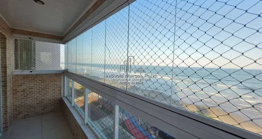 Apartamento no prédio frente ao mar mais procurado de Mongaguá