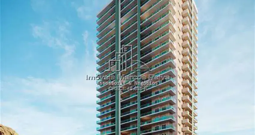 Apartamento Novo TOP, Frente para o Mar em Mongaguá