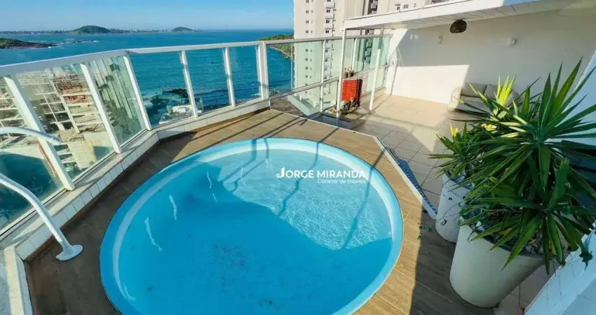 Cobertura com 4 dormitórios à venda por R$ 1.480.000,00 - Praia do Morro - Guarapari/ES