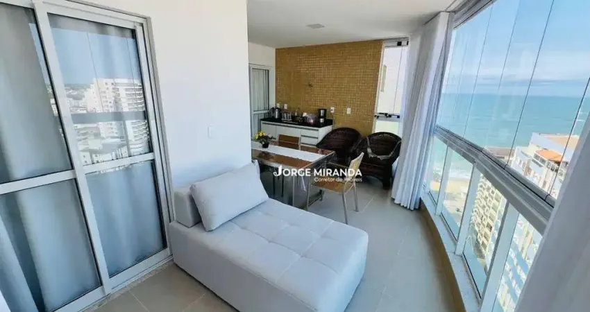 Apartamento com 2 dormitórios à venda por r$ 860.000 - praia do morro - guarapari/es