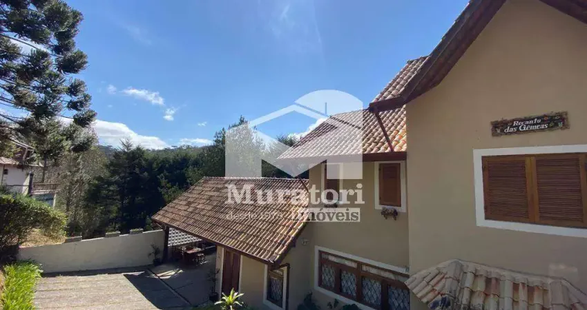 Casa em condomínio fechado com 4 quartos à venda na Rua das Tulipas, 123, Morro do Elefante, Campos do Jordão