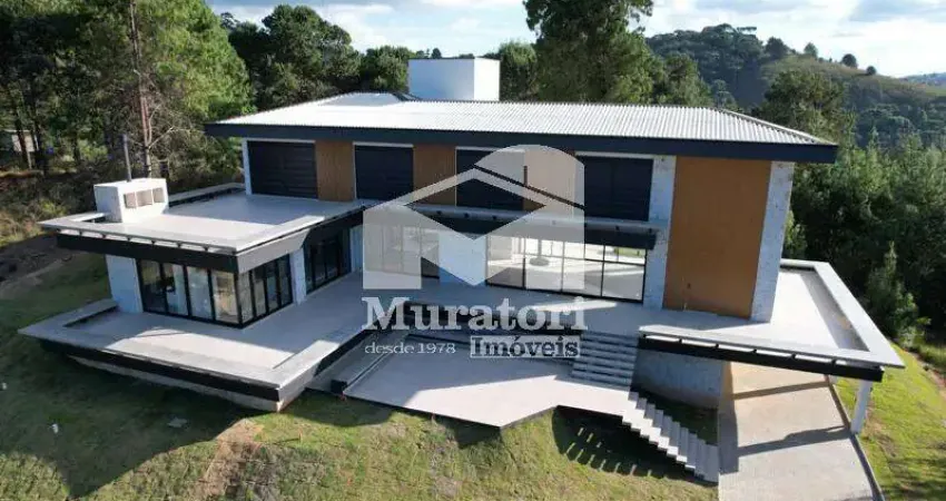 Casa em condomínio fechado com 5 quartos à venda na Avenida Pedro Paulo, 7.400, Descansopolis, Campos do Jordão