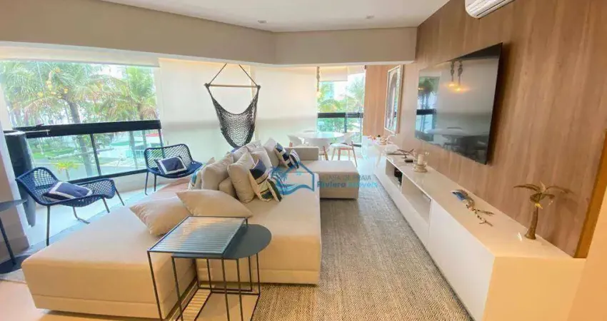 Apartamento com 4 dormitórios à venda, 170 m² por R$ 4.500.000,00 - Riviera Módulo 3 - Bertioga/SP