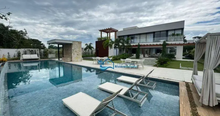 Casa com 6 dormitórios à venda, 980 m² por R$ 25.000.000,00 - Riviera Módulo 16 - Bertioga/SP