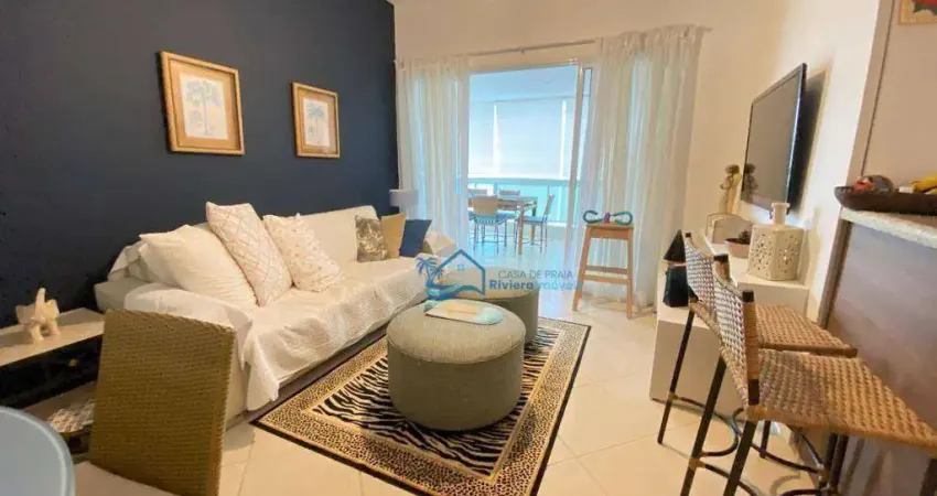 Apartamento com 3 dormitórios para alugar, 106 m² por R$ 1.600,00/dia - Riviera - Módulo 8 - Bertioga/SP