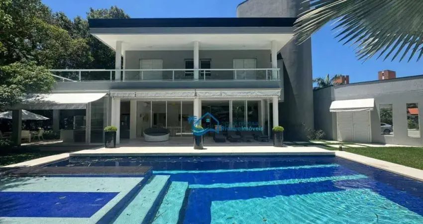 Casa com 6 dormitórios, 360 m² - venda por r$ 9.500.000,00 ou aluguel por r$ 4.500,00/dia - riviera módulo 04 - bertioga/sp