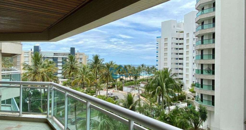 Apartamento com 3 dormitórios para alugar, 114 m² por R$ 13.500,00/mês - Riviera Módulo 6 - Bertioga/SP