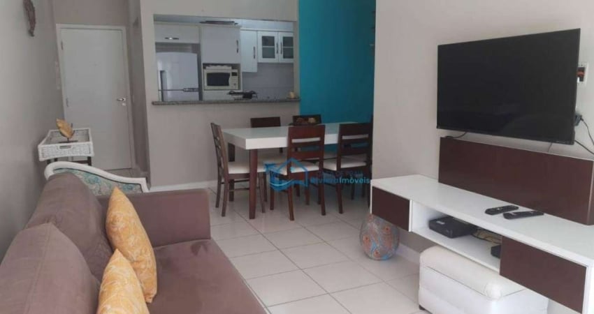 Apartamento com 2 dormitórios para alugar, 72 m² por R$ 1.000,00/dia - Riviera Módulo 06 - Bertioga/SP