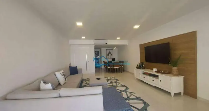 Apartamento com 4 dormitórios para alugar, 264 m² por R$ 3.800,00/dia - Riviera Módulo 7 - Bertioga/SP