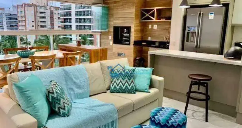 Apartamento com 3 dormitórios à venda, 127 m² por R$ 4.100.000,00 - Riviera Módulo 7 - Bertioga/SP