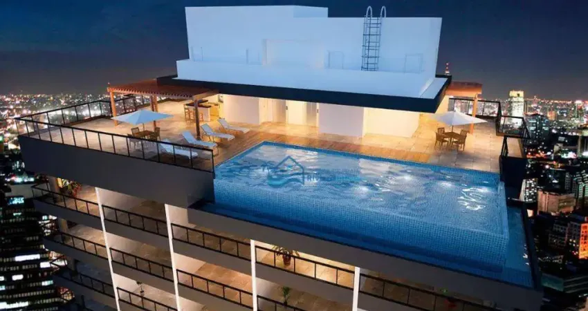 Apartamento com 2 dormitórios à venda, 49 m² por R$ 599.000,00 - Balneário Cidade Atlântica - Guarujá/SP