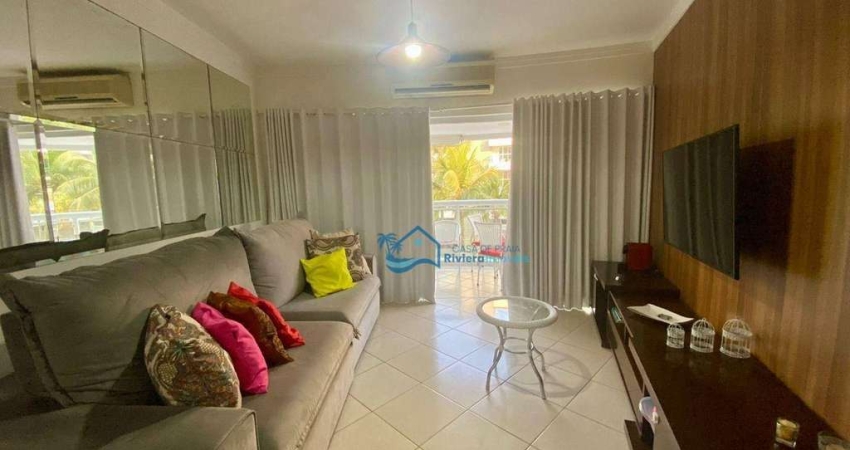 Apartamento com 3 dormitórios à venda, 107 m² por R$ 2.600.000,00 - Riviera Módulo 02 - Bertioga/SP