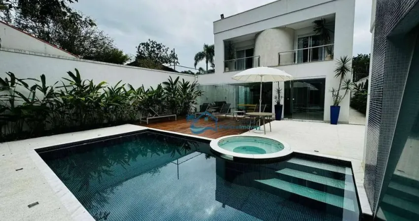 Casa com 7 dormitórios, 296 m² - venda por R$ 6.500.000,00 ou aluguel por R$ 28.000,00/mês - Riviera Módulo 19 - Bertioga/SP