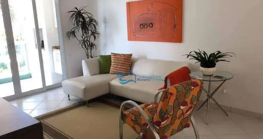 Apartamento com 3 dormitórios para alugar, 114 m² por R$ 2.300,00/dia - Riviera Módulo 02 - Bertioga/SP