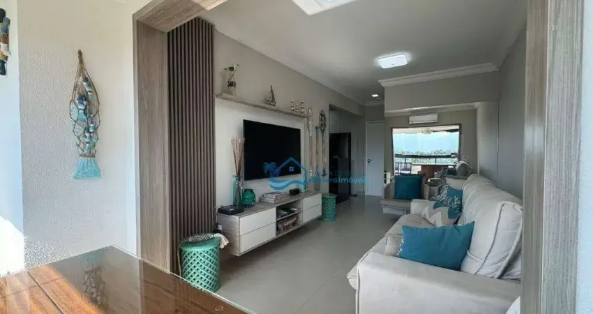 Apartamento com 3 dormitórios à venda, 90 m² por r$ 2.200.000 - riviera módulo 06 - bertioga/sp