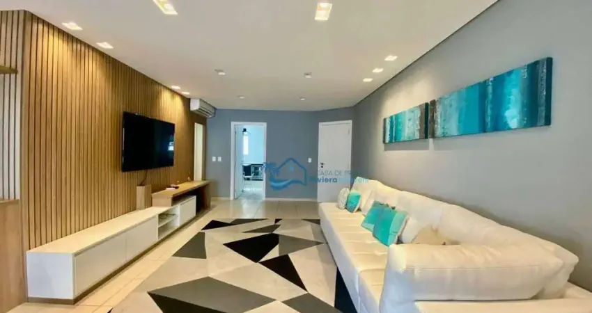 Apartamento com 4 dormitórios à venda, 186 m² por R$ 4.500.000,00 - Riviera Módulo 2 - Bertioga/SP