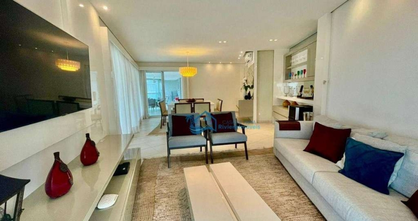 Apartamento com 4 dormitórios à venda, 254 m² por R$ 10.800.000,00 - Riviera - Módulo 8 - Bertioga/SP