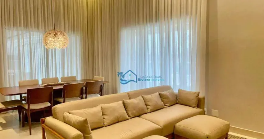 Apartamento com 4 dormitórios à venda, 255 m² por R$ 10.650.000,00 - Riviera - Módulo 7 - Bertioga/SP