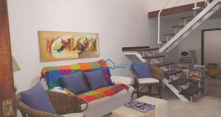 Village com 2 dormitórios para alugar, 63 m² por R$ 780,00/dia - Riviera - Módulo 26 - Bertioga/SP