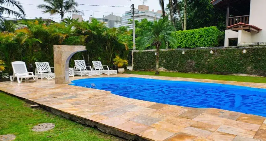 Casa com 7 dormitórios para alugar, 485 m² por r$ 5.000/dia - riviera módulo 21 - bertioga/sp