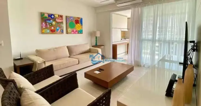 Apartamento com 3 dormitórios para alugar, 138 m² por r$ 2.000,00/dia - riviera módulo 08 - bertioga/sp