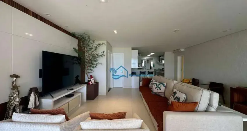 Apartamento com 4 dormitórios à venda, 216 m² por r$ 11.000.000,00 - riviera módulo 07 - bertioga/sp