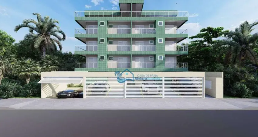 Apartamento com 2 dormitórios à venda, 96 m² por r$ 540.000,00 - jardim indaiá - bertioga/sp