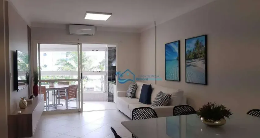 Apartamento com 3 dormitórios, 135 m² - venda por R$ 4.400.000,00 ou aluguel por R$ 63.761,76/mês - Riviera Módulo 7 - Bertioga/SP