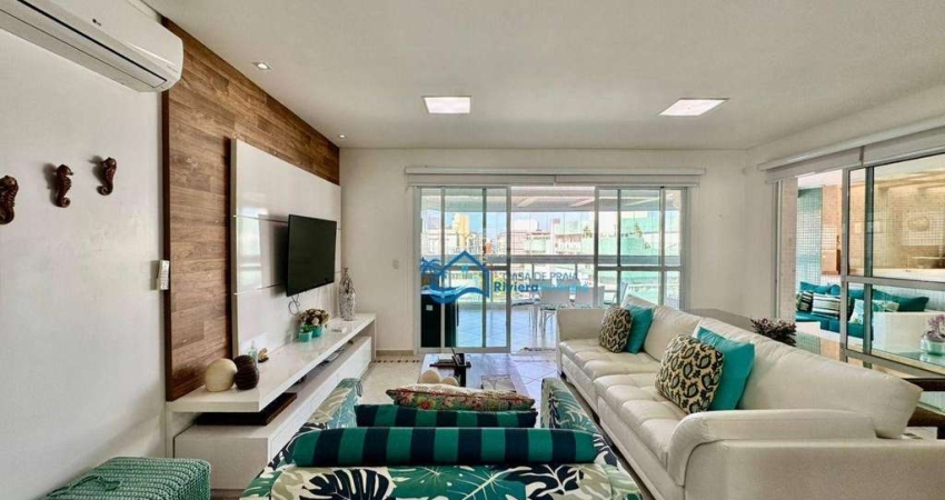 Cobertura com 4 dormitórios à venda, 253 m² por R$ 4.800.000,00 - Riviera - Módulo 7 - Bertioga/SP