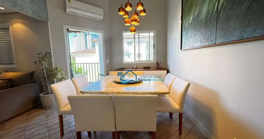 Apartamento com 4 dormitórios à venda, 128 m² por R$ 2.300.000,00 - Riviera Módulo 3 - Bertioga/SP