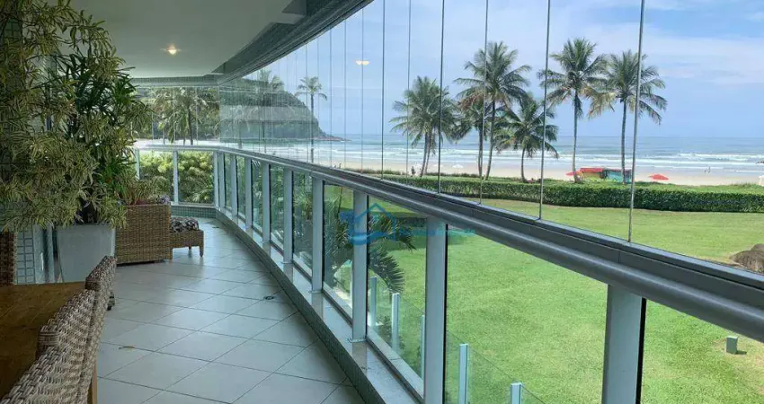 Apartamento com 3 dormitórios à venda, 210 m² por r$ 11.400.000,00 - riviera - módulo 8 - bertioga/sp