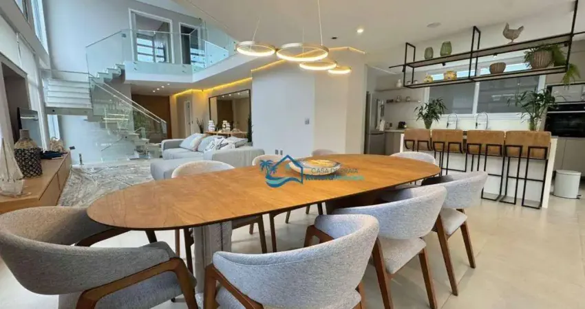 Casa com 6 dormitórios, 520 m² - venda por r$ 11.000.000,00 ou aluguel por r$ 8.000,00/dia - riviera módulo 5 - bertioga/sp