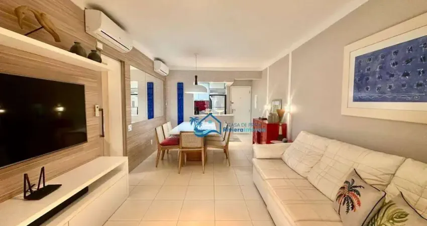 Apartamento com 3 dormitórios à venda, 129 m² por r$ 3.990.000,00 - riviera - módulo 8 - bertioga/sp