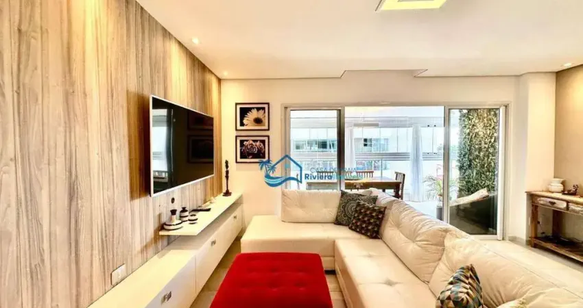 Apartamento com 2 dormitórios à venda, 86 m² por r$ 1.250.000,00 - jardim  são lourenço - bertioga/sp