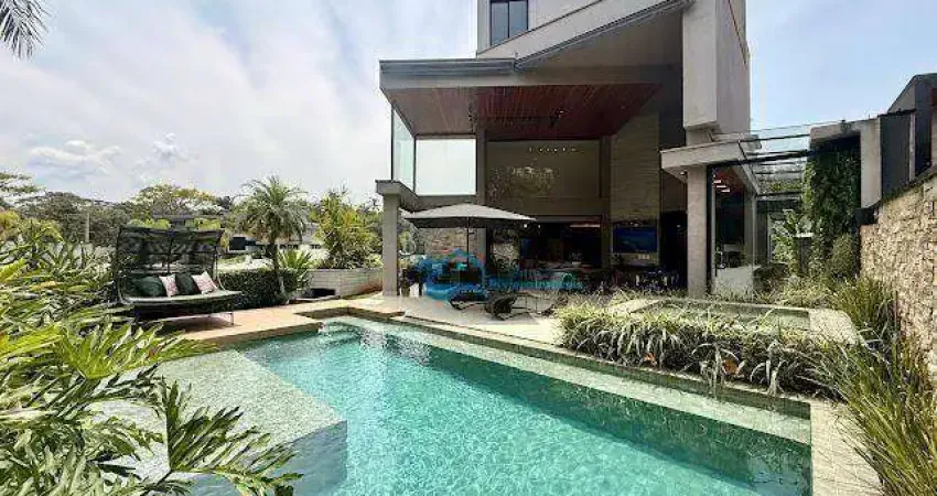 Casa com 5 dormitórios à venda, 620 m² por r$ 18.000.000,00 - riviera módulo 16 - bertioga/sp