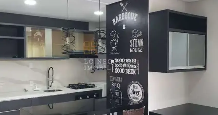 Apartamento mobiliado 02 dormitorios no bairro serraria em sao jose