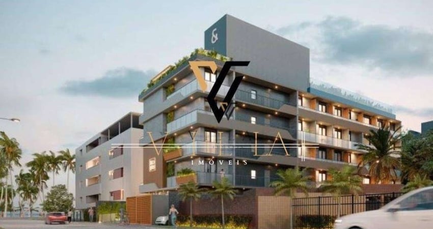 Flat Residencial à venda, Cabo Branco, João Pessoa - FL0008.