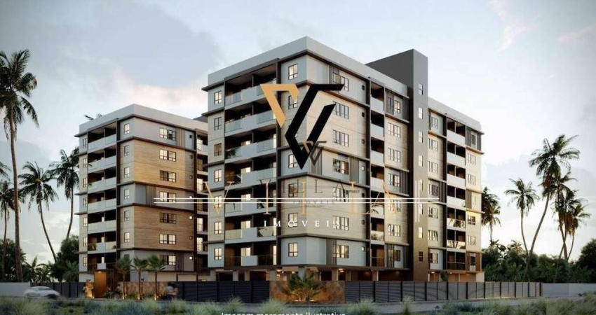 Apartamento com 2 dormitórios à venda, 52 m² por R$ 398.000,00 - Poço - Cabedelo/PB
