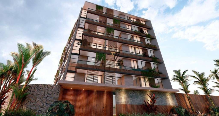 Apartamento com 2 dormitórios, 1 Sala e Varanda Gourmet à venda, 58 m² por R$ 527.604 - Intermares - Cabedelo/PB