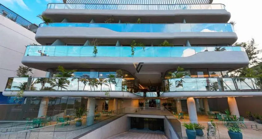 Flat com 1 dormitório, Sala e Cozinha Integradas, Área de Lazer Incrível à venda, 25 m² por R$ 599.000 - Cabo Branco - João Pessoa/PB