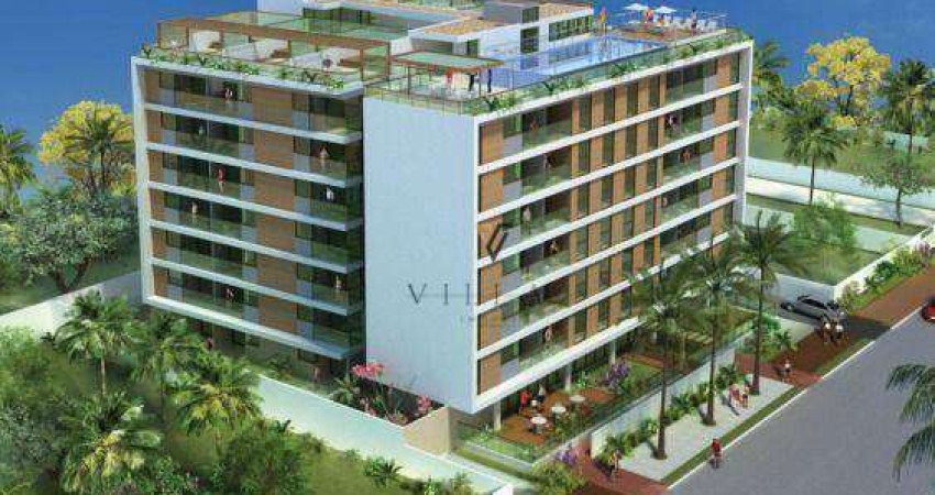 Apartamento com 2 dormitórios, 2 Salas e Varanda à venda, 58 m² por R$ 780.000 - Tambaú - João Pessoa/PB