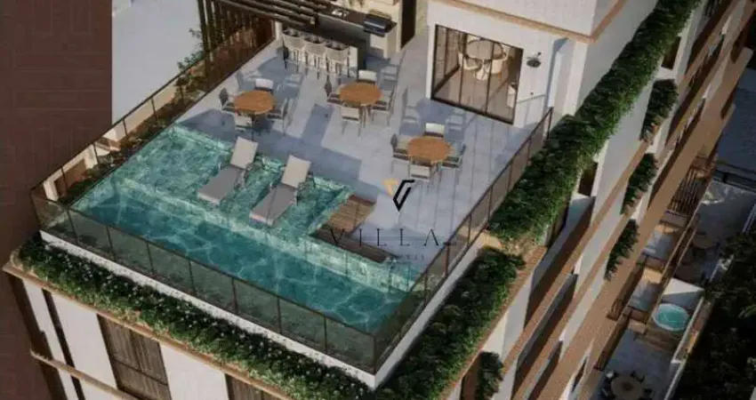 Apartamento com 2 dormitórios, Sala, Cozinha Americana e Varanda à venda, 56 m² por R$ 415.990 - Bessa - João Pessoa/PB